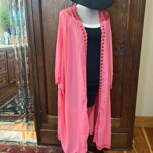 NWT LuLaRoe Long Kimono Robe/Beach Cover Up